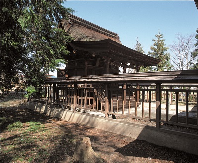 八幡穂見神社本殿