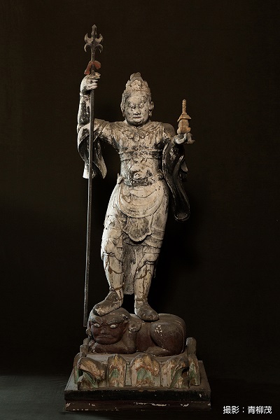 木造毘沙門天立像