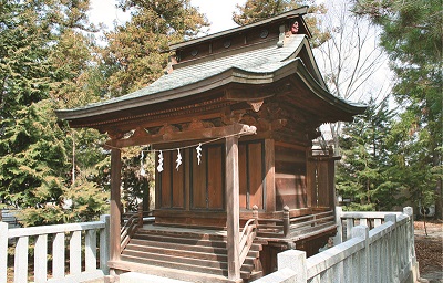 八幡大神社本殿の写真