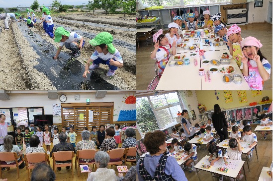 田富北保育園の全体写真