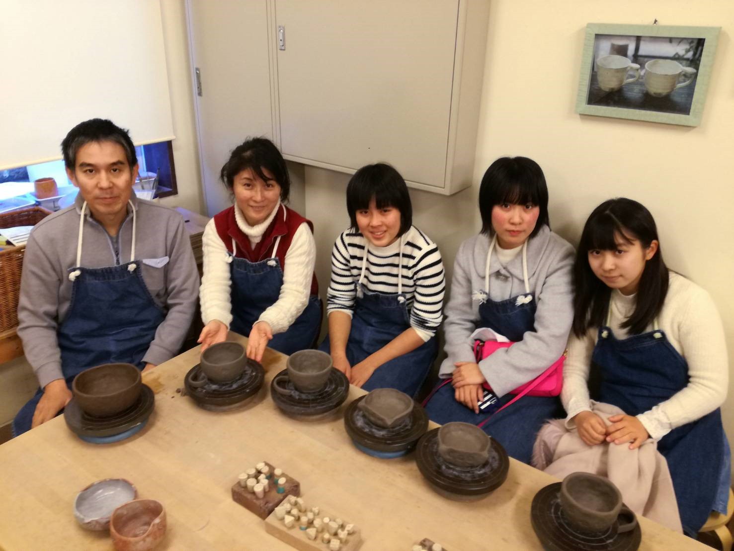 毎年恒例の家族旅行での一枚