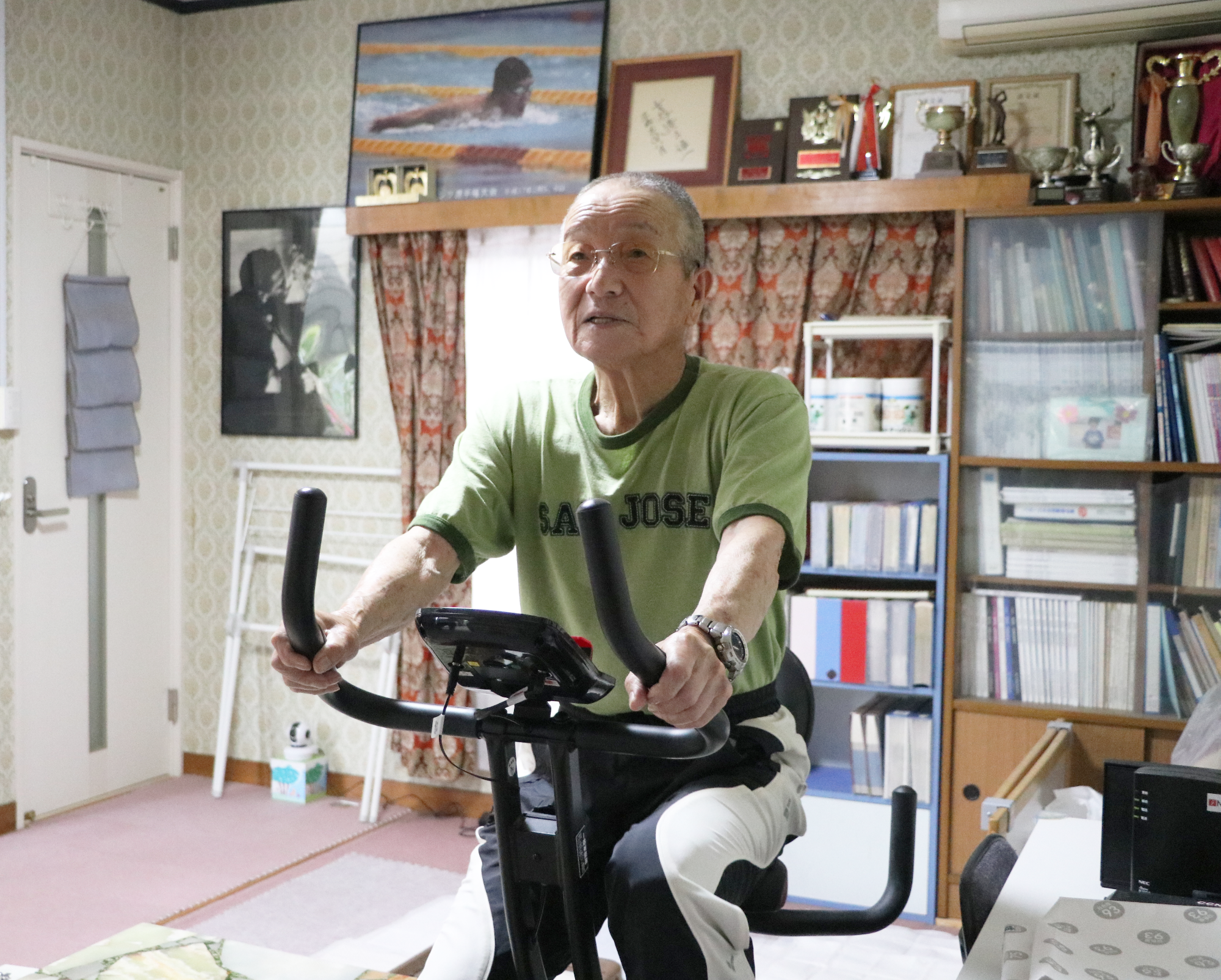 松本さんバイクトレーニング