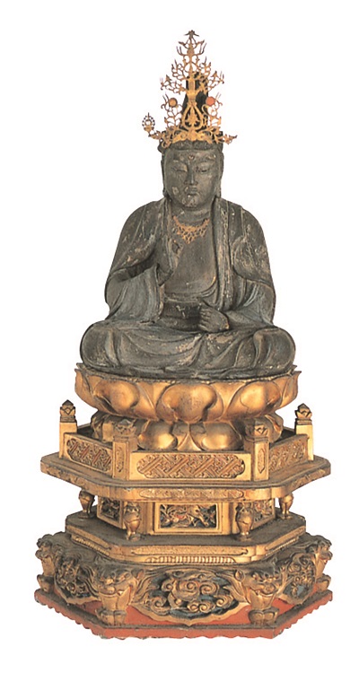 龍徳寺木造聖観音菩薩坐像の写真