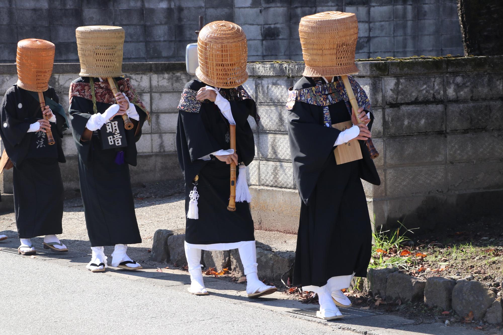 （イメージ）虚無僧行列参加者募集
