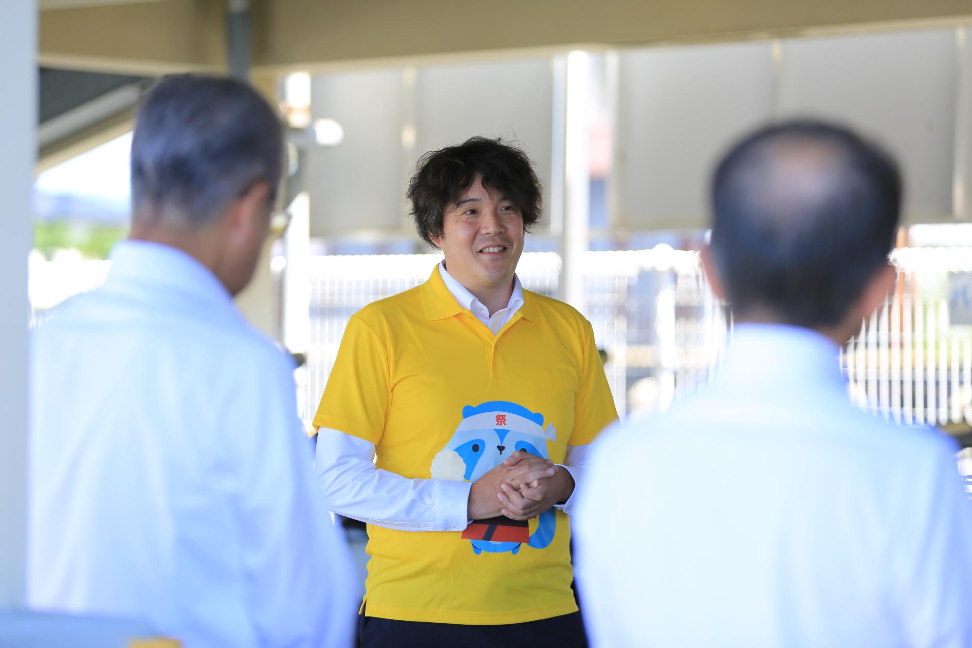 株式会社楽くーん挨拶