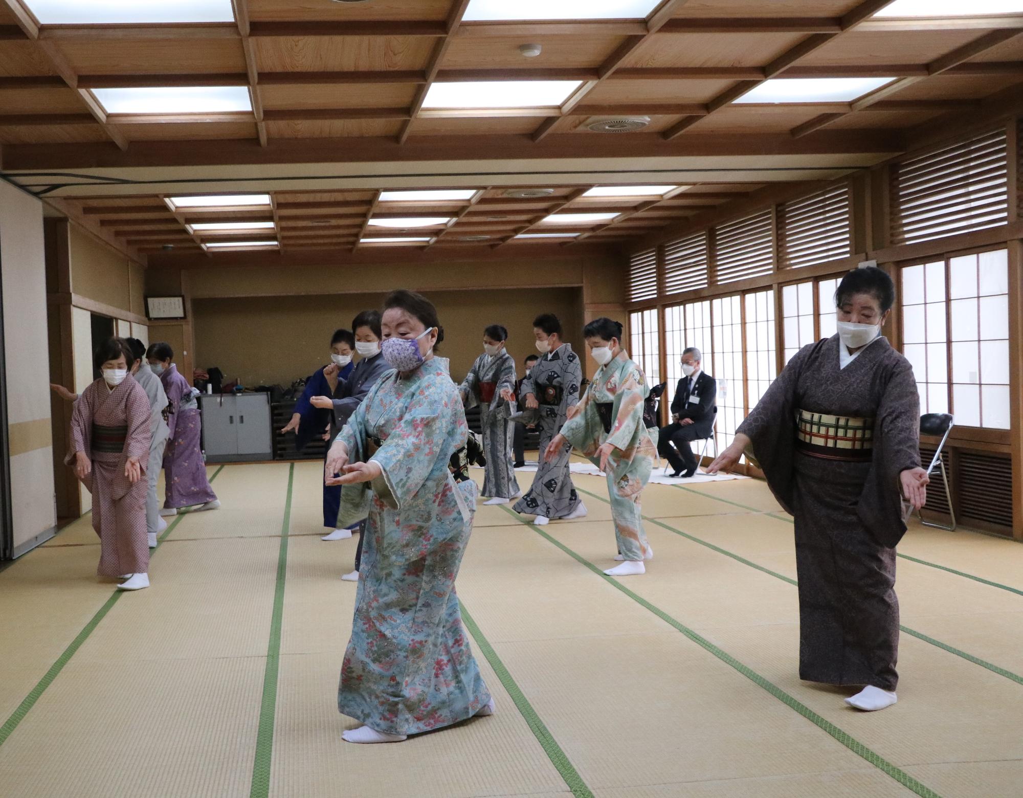舞踊部民謡部