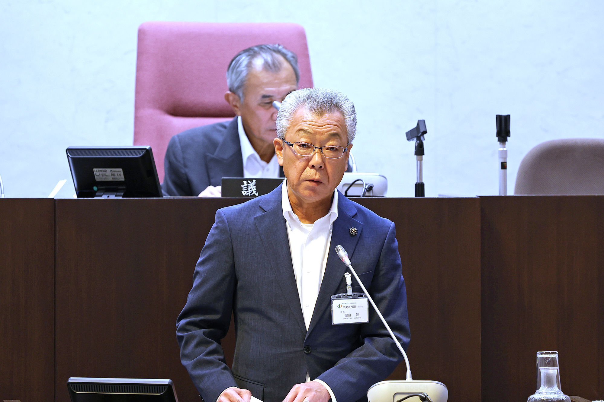 令和6年第3回定例議会市長写真